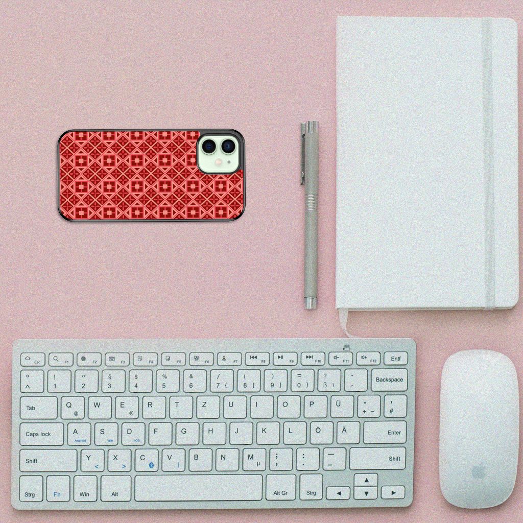 iPhone 12 Mini Bumper Case Batik Rood B2C Telecom