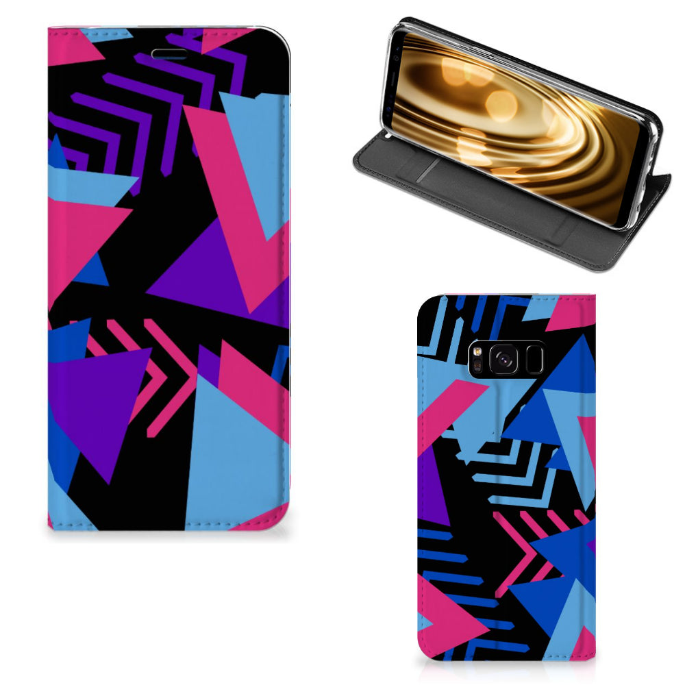 Samsung Galaxy S8 Stand Case Funky Triangle