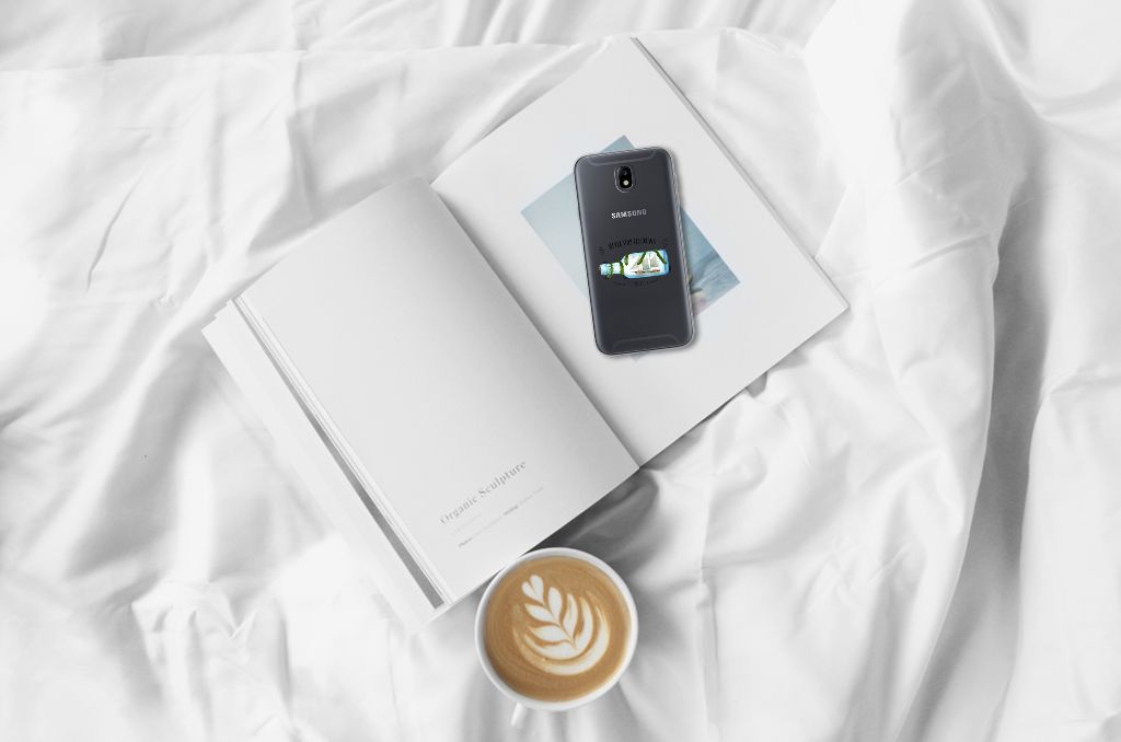Samsung Galaxy J7 2017 | J7 Pro Telefoonhoesje met Naam Boho Bottle