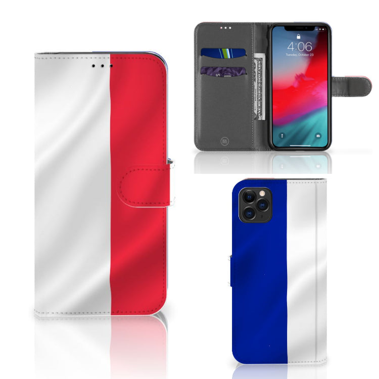 Apple iPhone 11 Pro Max Bookstyle Case Frankrijk