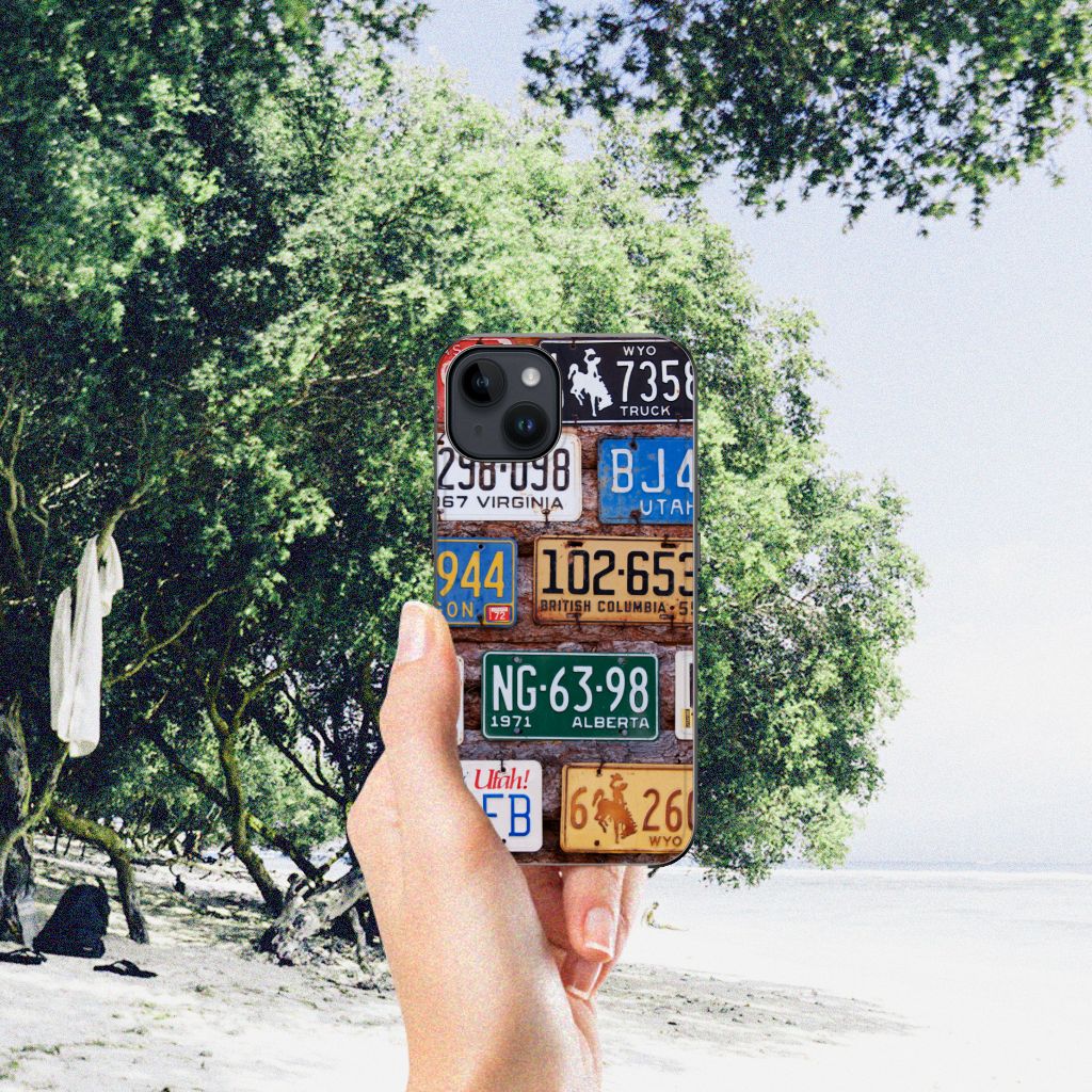 iPhone 15 Silicone Back Case Kentekenplaten B2C Telecom
