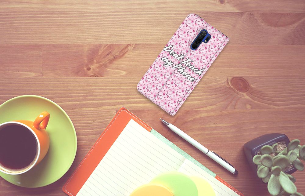 Xiaomi Redmi 9 Design Case Flowers Pink DTMP - B2C Telecom