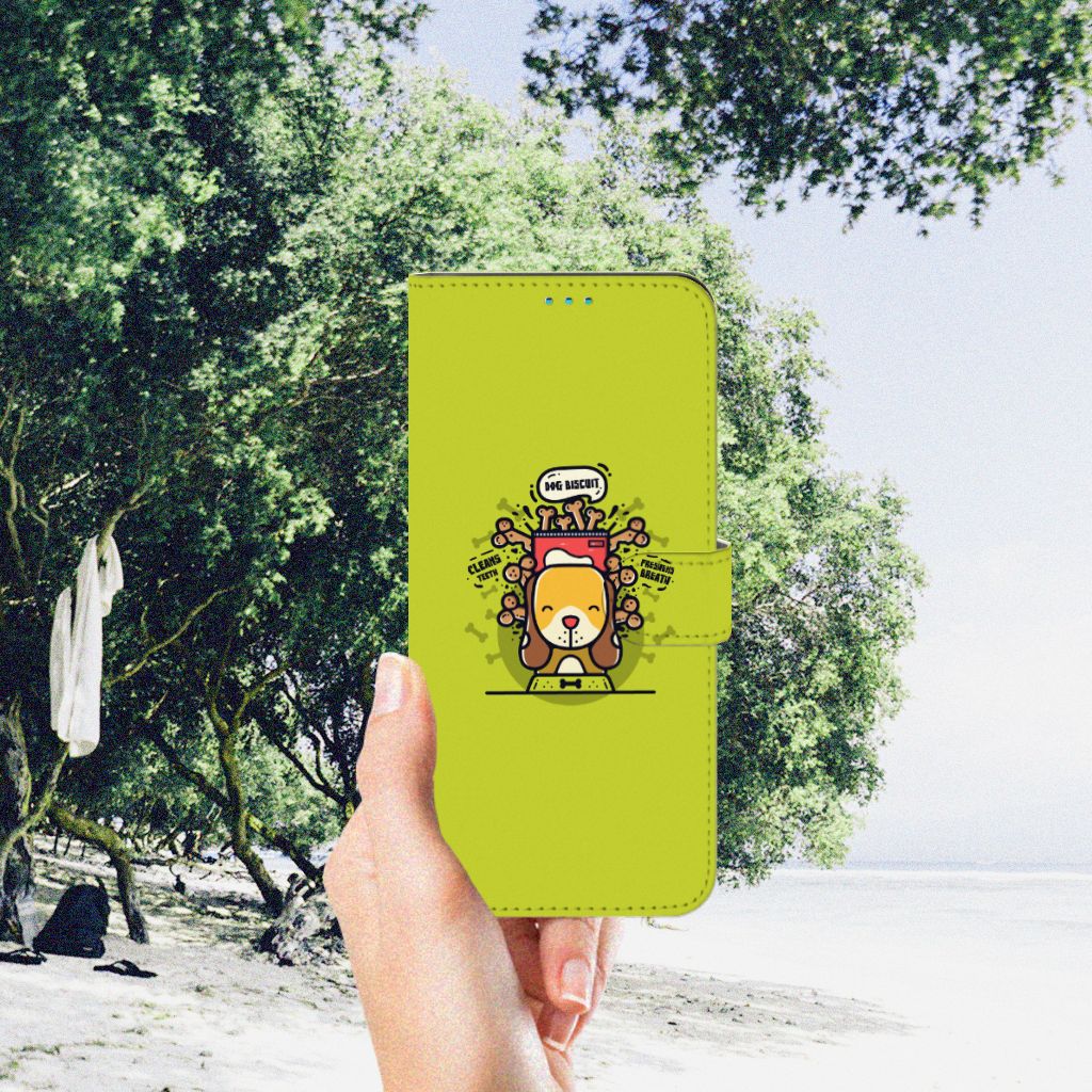 Motorola Moto G51 5G Leuk Hoesje Doggy Biscuit