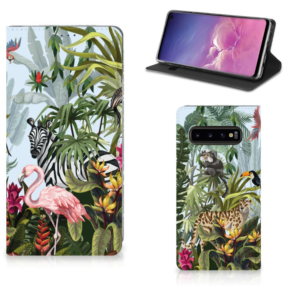 Hoesje maken voor Samsung Galaxy S10 Jungle - B2C Telecom