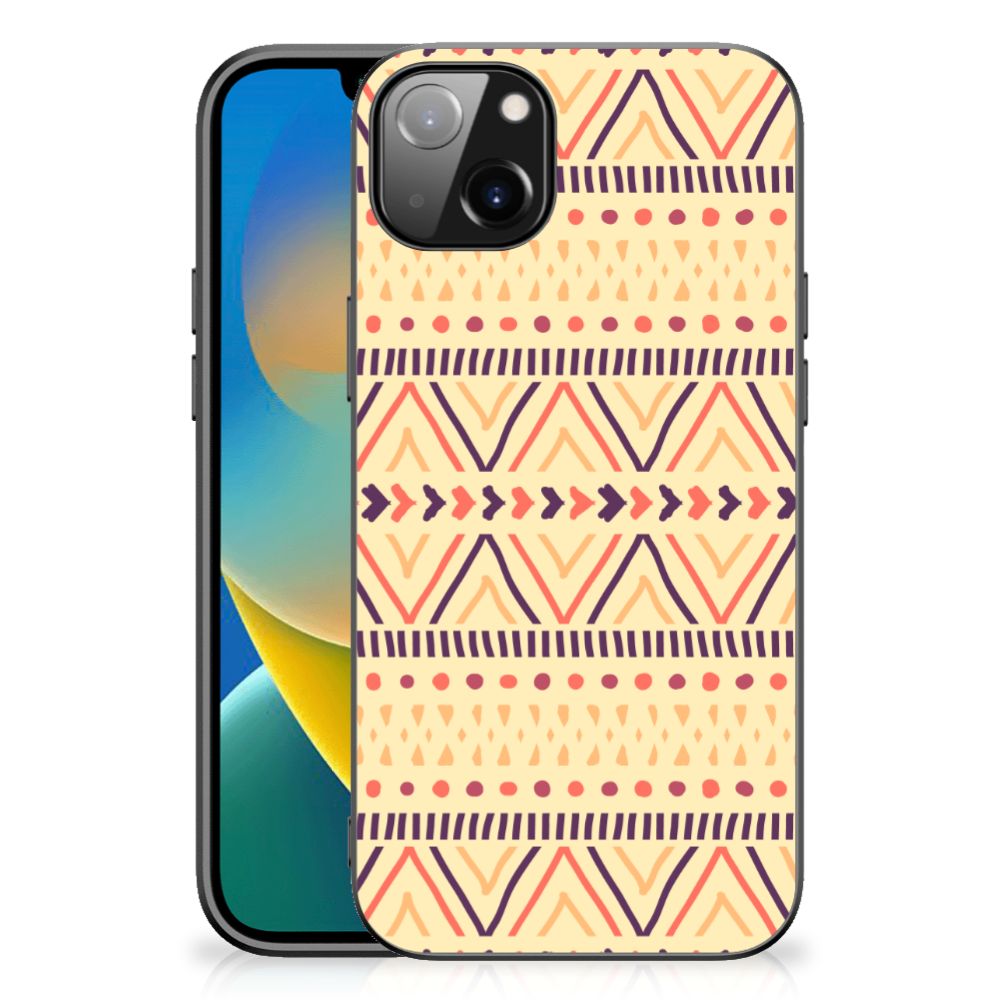 iPhone 14 Plus Back Case Aztec Yellow