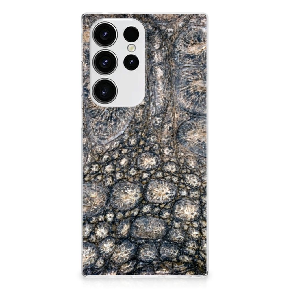 Samsung Galaxy S23 Ultra TPU Hoesje Krokodillenprint B2C Telecom