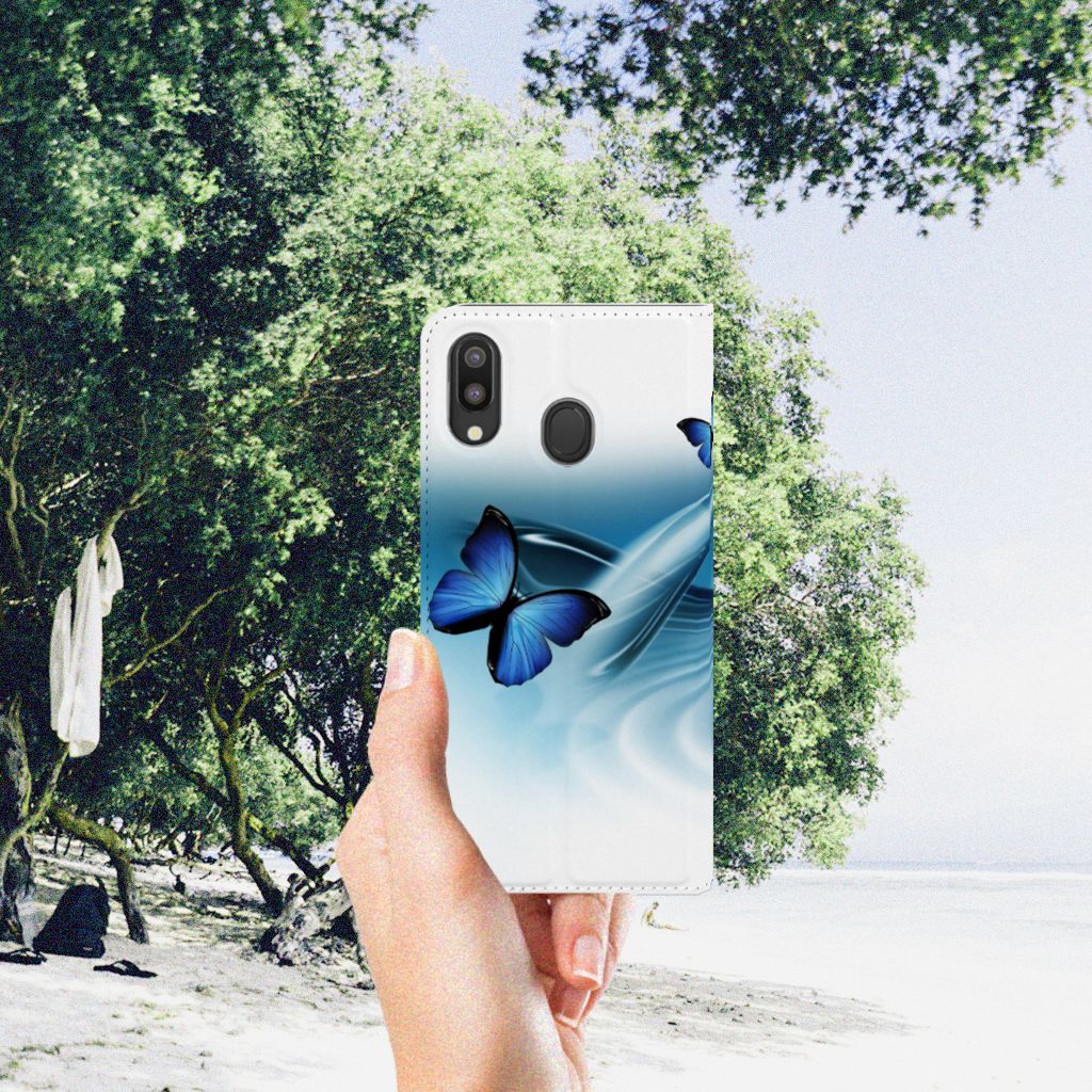 Samsung Galaxy M20 Hoesje maken Vlinders