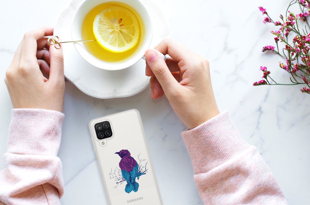 Samsung Galaxy A12 Telefoonhoesje met Naam Merel B2C Telecom