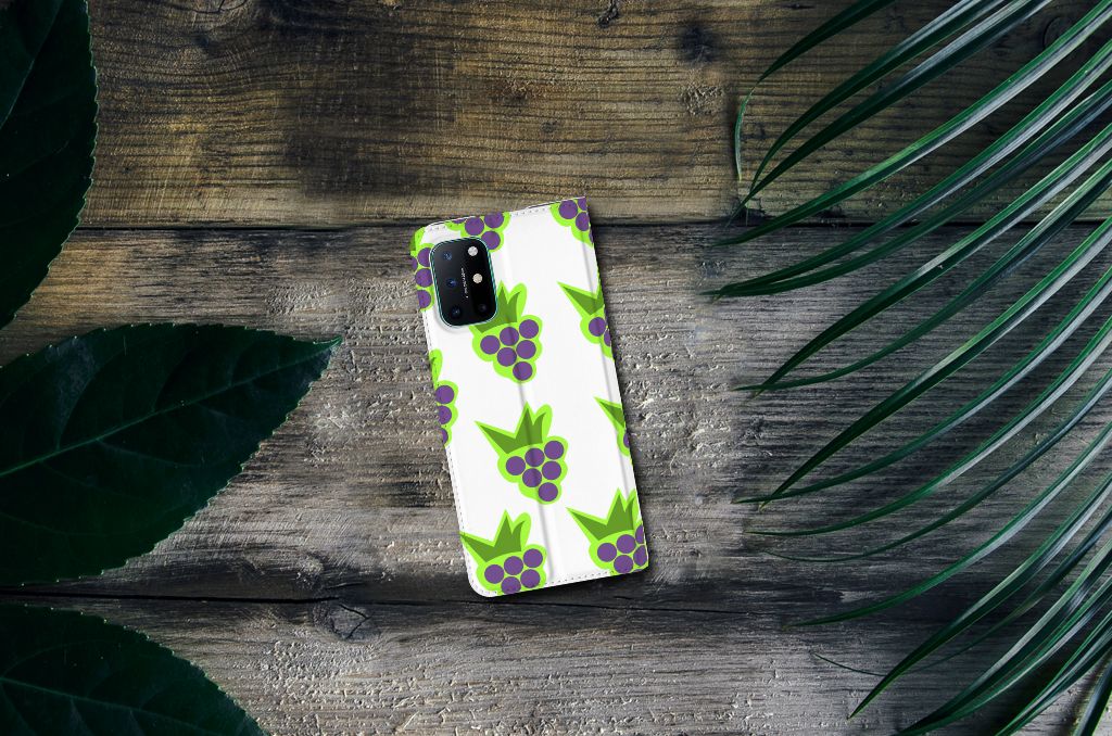 OnePlus 8T Flip Style Cover Druiven - B2C Telecom
