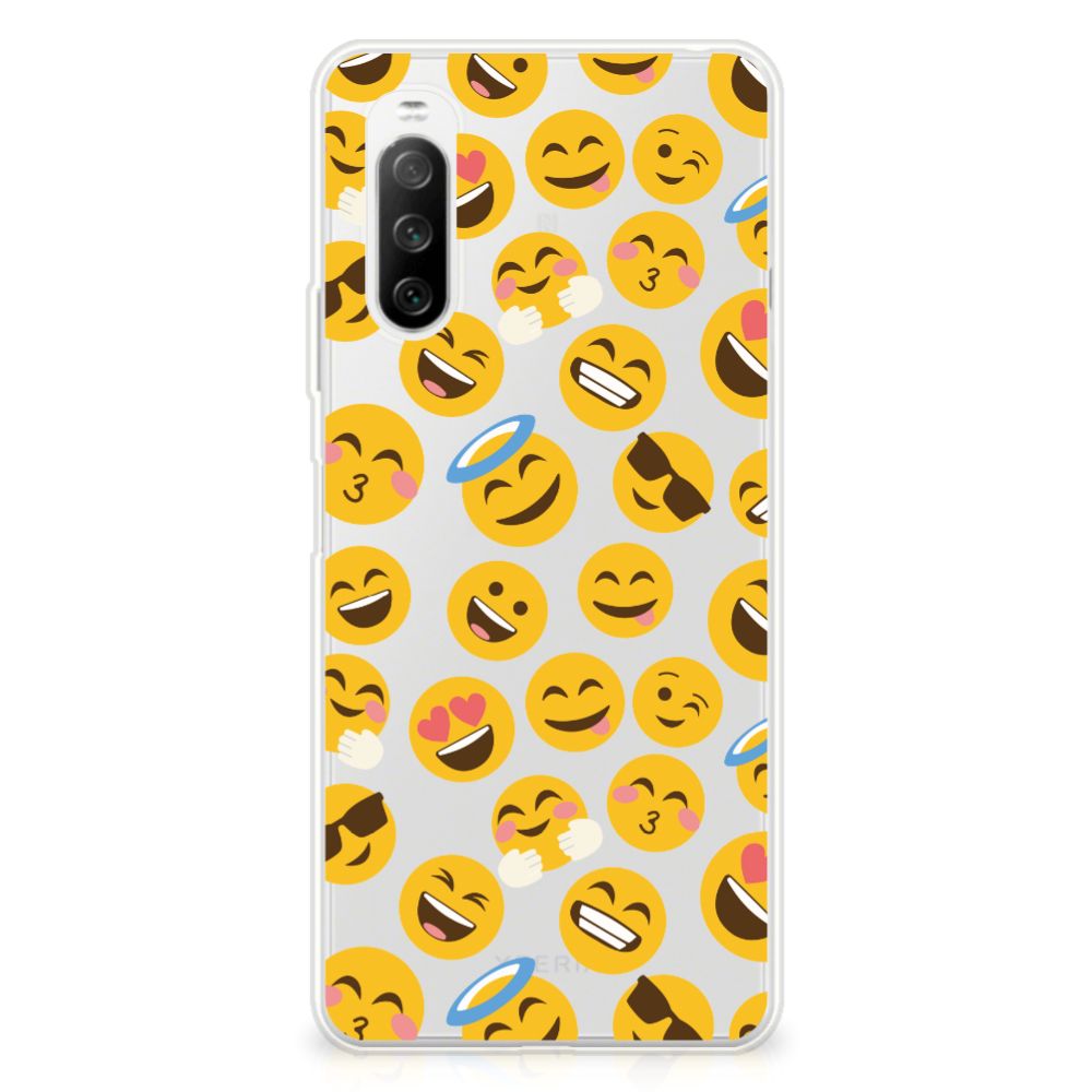Sony Xperia 10 III TPU bumper Emoji B2C Telecom