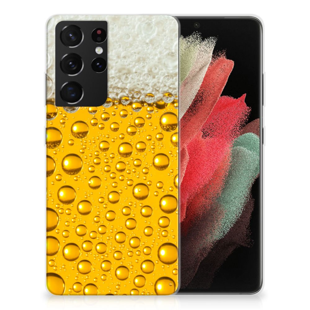 Samsung Galaxy S21 Ultra Siliconen Case Bier B2C Telecom
