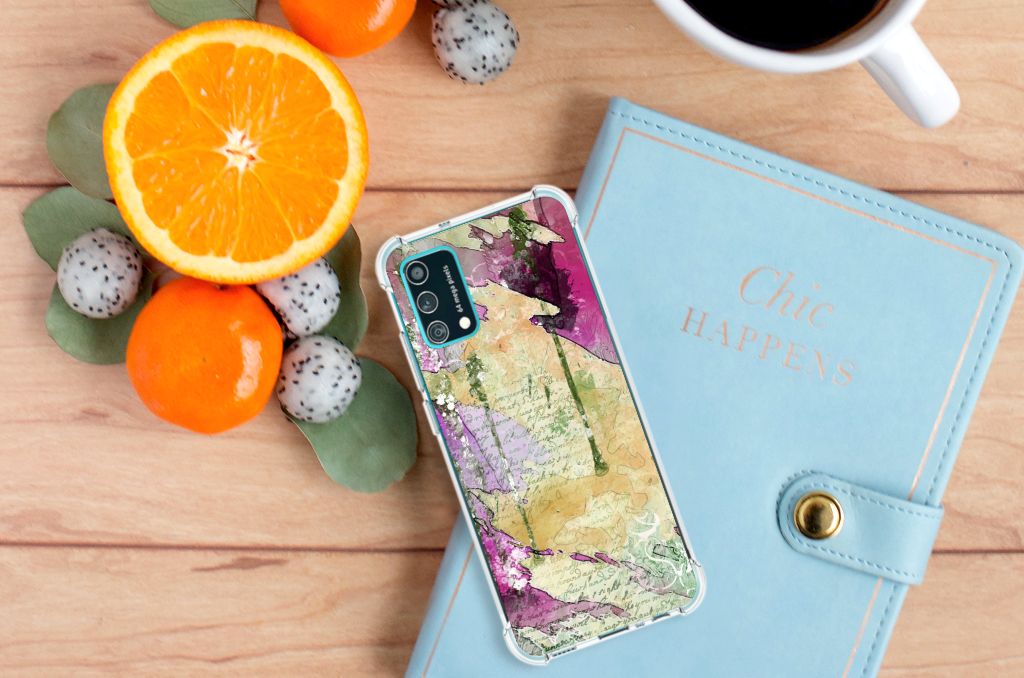 Back Cover Samsung Galaxy M02s | A02s Letter Painting B2C Telecom