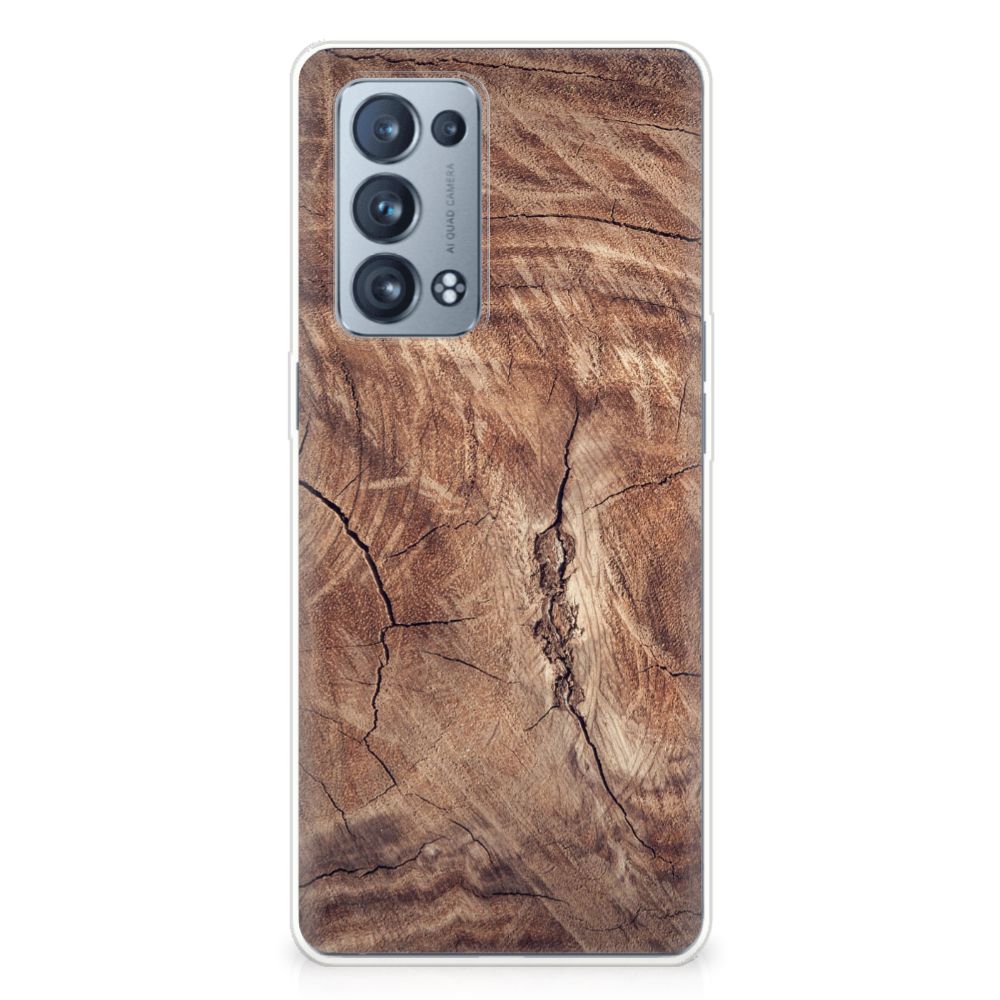 OPPO Reno 6 Pro Plus 5G Bumper Hoesje Tree Trunk