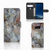 Samsung Galaxy S8 Bookcase Marmer Grijs