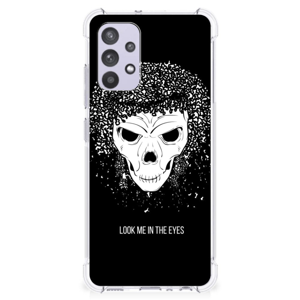 Extreme Case Samsung Galaxy A32 4G | A32 5G Enterprise Editie Skull Hair B2C Telecom