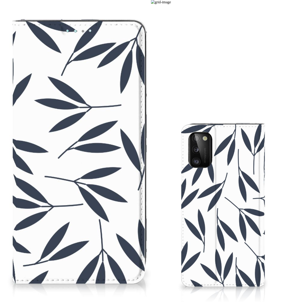 Samsung Galaxy A41 Smart Cover Leaves Blue - B2C Telecom
