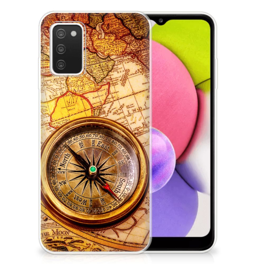 Samsung Galaxy A03S Siliconen Back Cover Kompas B2C Telecom