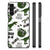 Dierenprint Telefoonhoesje voor Samsung Galaxy A14 5G Dinosaurus met dino design en pootafdrukken