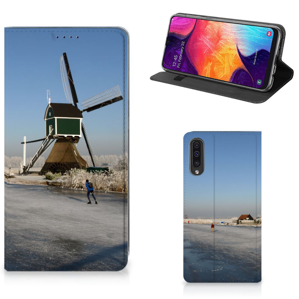 Samsung Galaxy A50 Book Cover Schaatsers