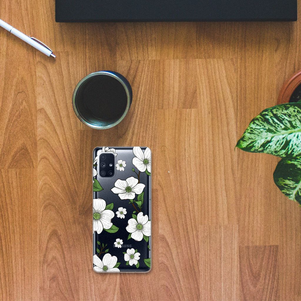 Samsung Galaxy M51 TPU Case Dogwood Flowers B2C Telecom