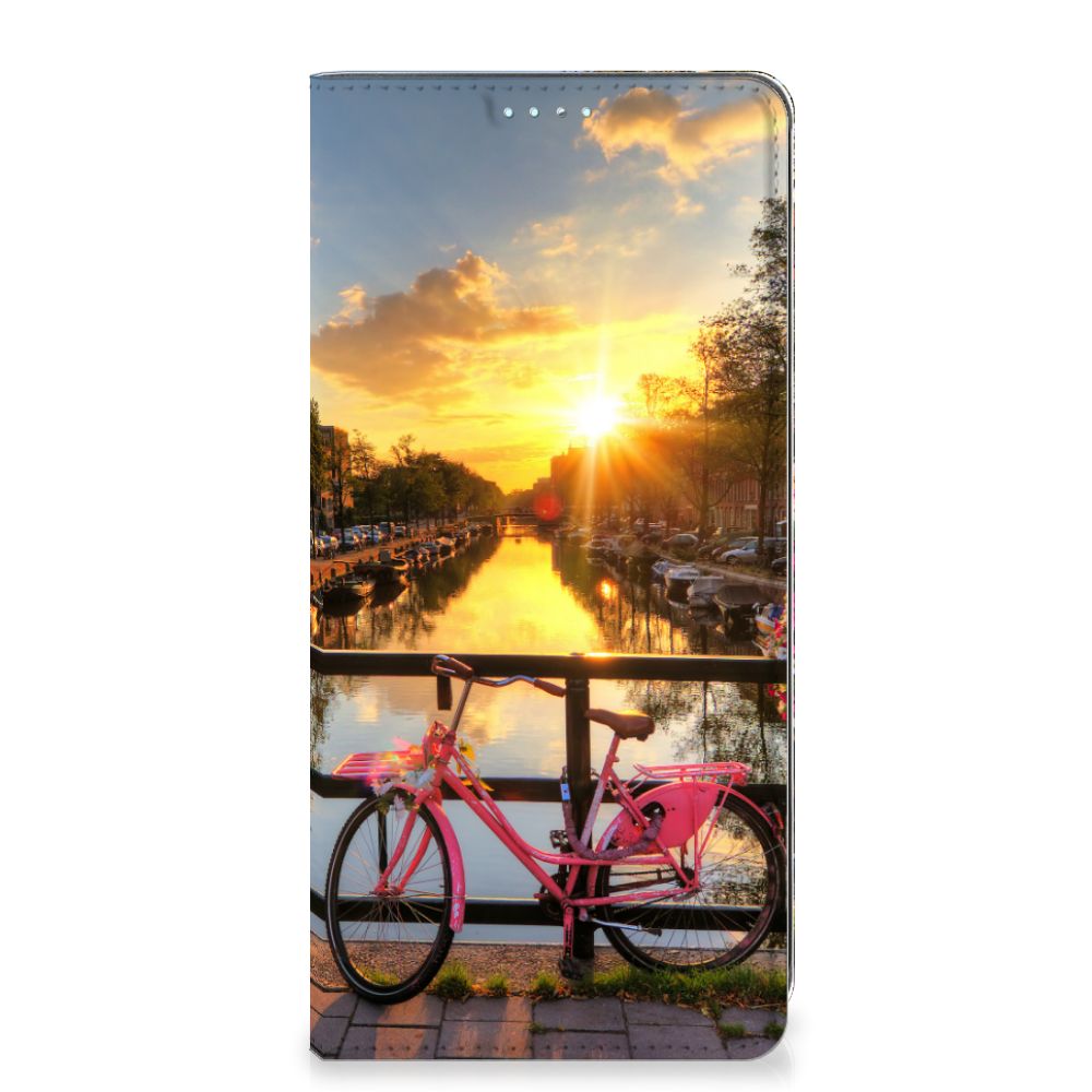 Samsung Galaxy A71 Book Cover Amsterdamse Grachten - B2C Telecom