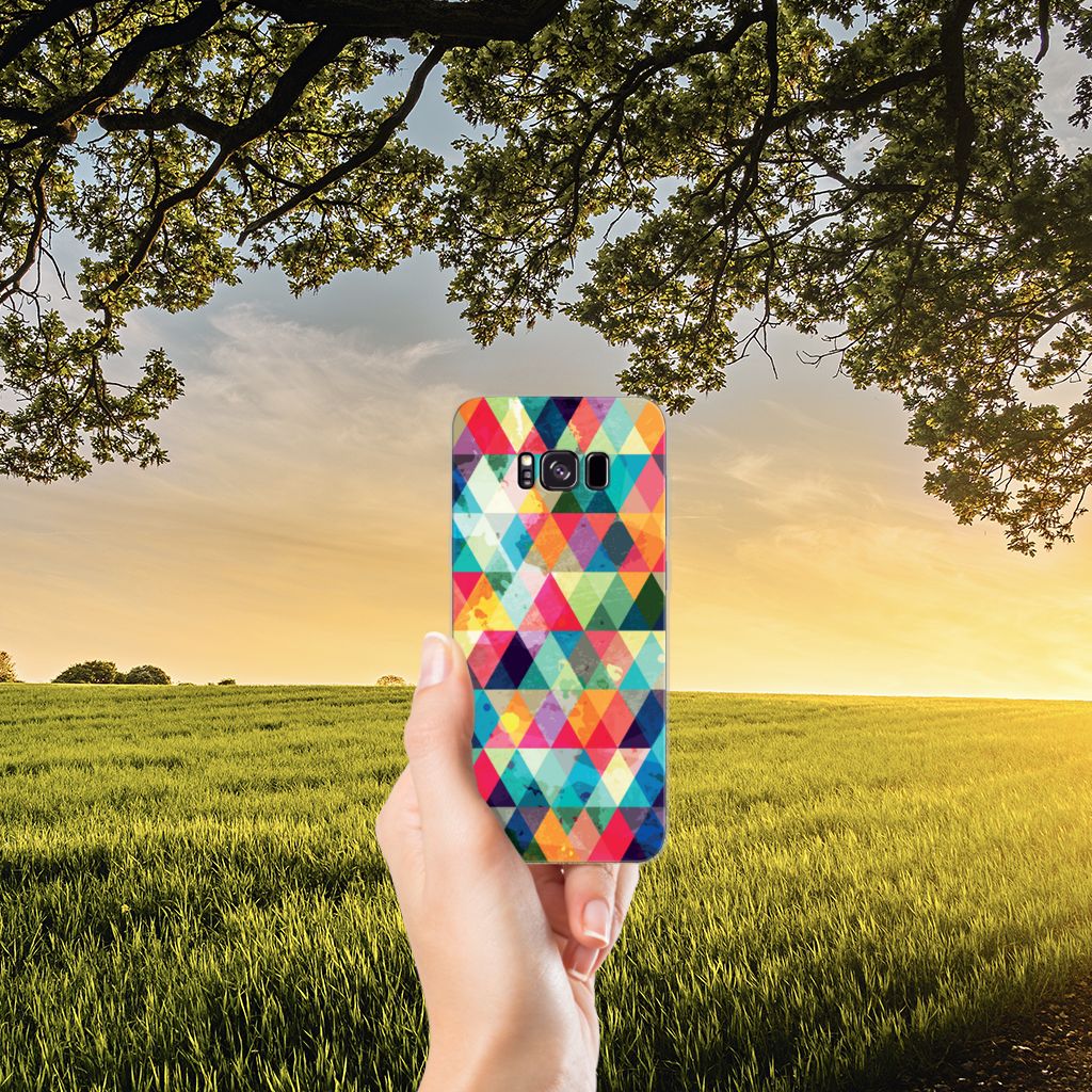 Samsung Galaxy S8 Plus TPU bumper Geruit