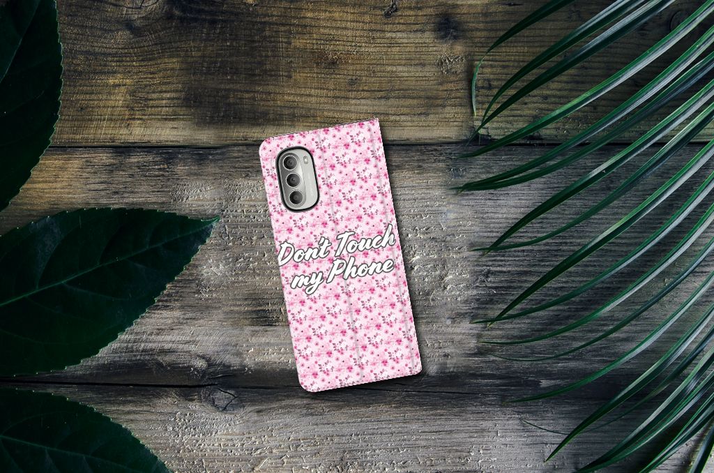 Motorola Moto G51 5G Design Case Flowers Pink DTMP - B2C Telecom