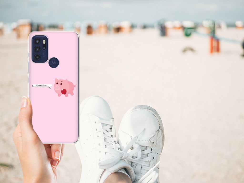 Motorola Moto G60s Telefoonhoesje met Naam Pig Mud B2C Telecom