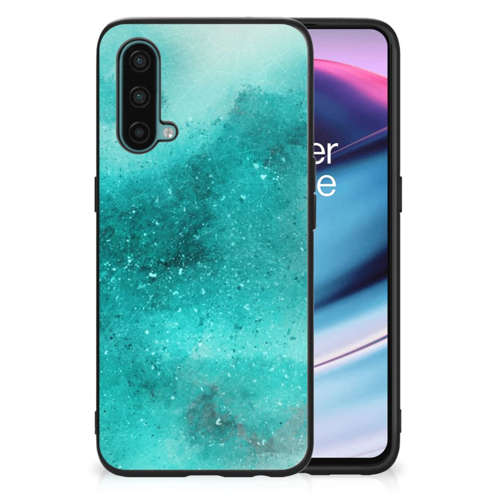 Kleurrijke Telefoonhoesje OnePlus Nord CE 5G Painting Blue