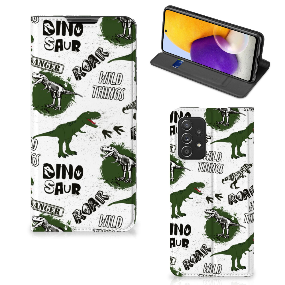 Hoesje maken voor Samsung Galaxy A72 (5G/4G) Dinosaurus - B2C Telecom