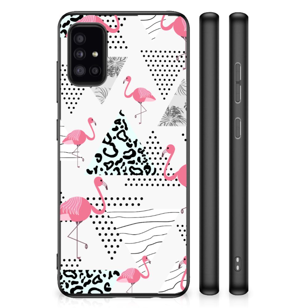 Samsung Galaxy A51 Back Cover Flamingo Triangle B2C Telecom