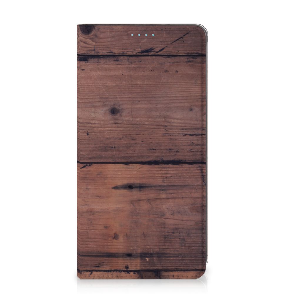Samsung Galaxy A53 Book Wallet Case Old Wood