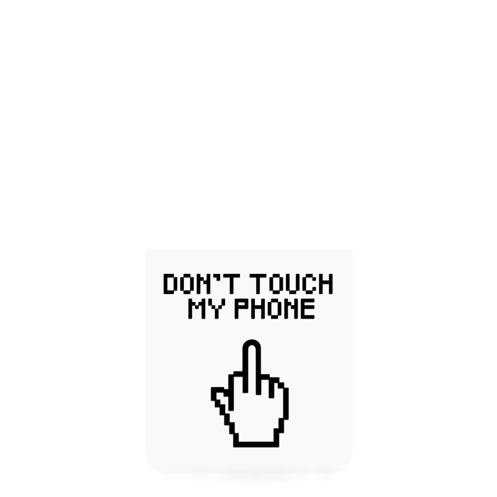 Samsung Galaxy S21 FE Anti Shock Case Finger Don't Touch My Phone B2C Telecom
