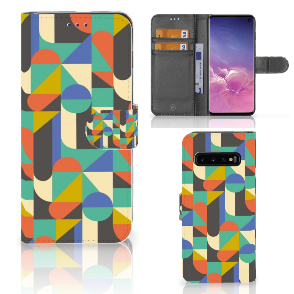 Samsung Galaxy S10 Telefoon Hoesje Funky Retro