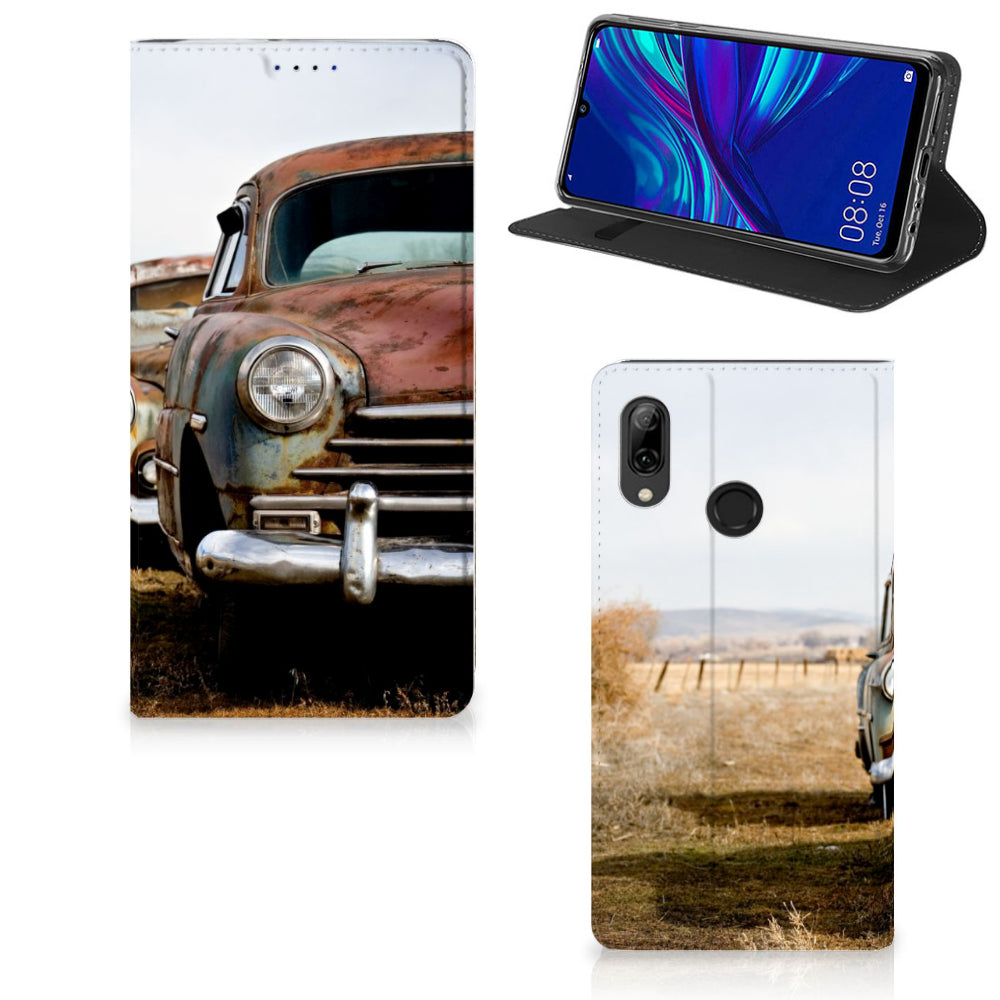Huawei P Smart (2019) Stand Case Vintage Auto