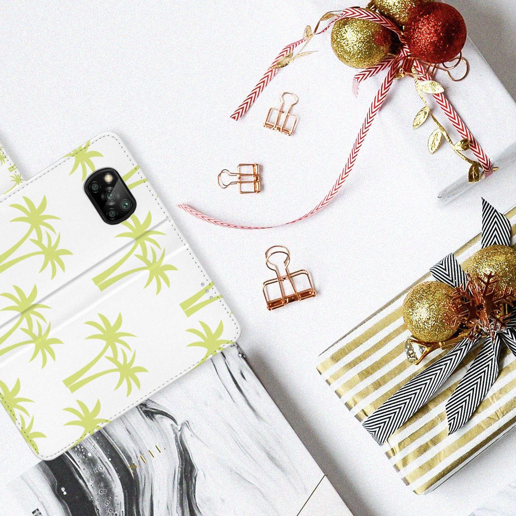 Xiaomi Poco X3 | Poco X3 Pro Hoesje Palmtrees