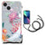 iPhone 14 Plus Case Anti-shock Bird Flowers