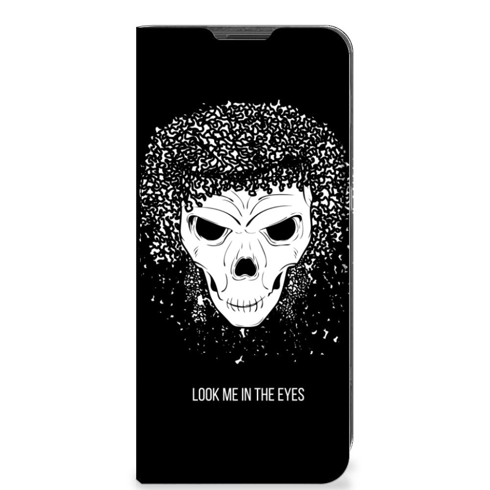 Mobiel BookCase OnePlus 10 Pro Skull Hair - B2C Telecom