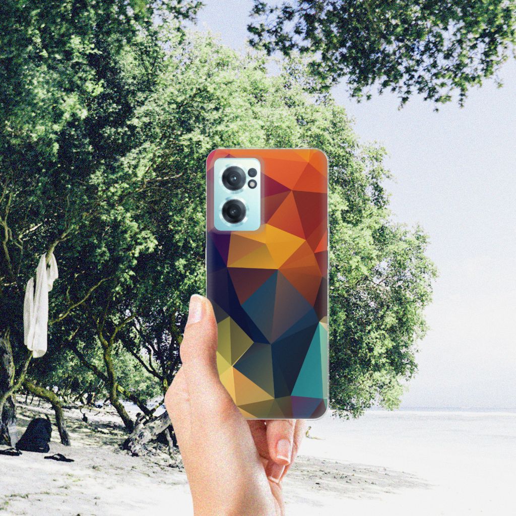 OnePlus Nord CE 2 5G TPU Hoesje Polygon Color B2C Telecom