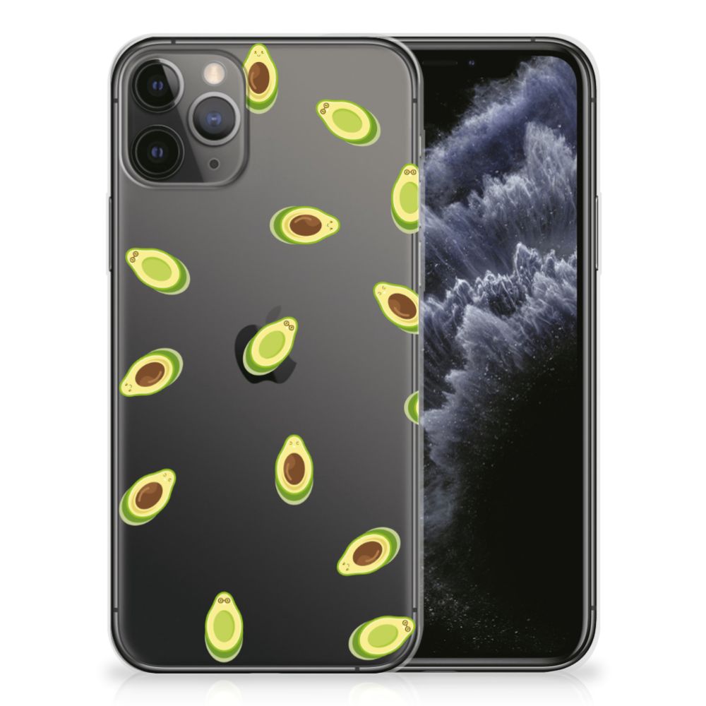 Apple iPhone 11 Pro Siliconen Case Avocado