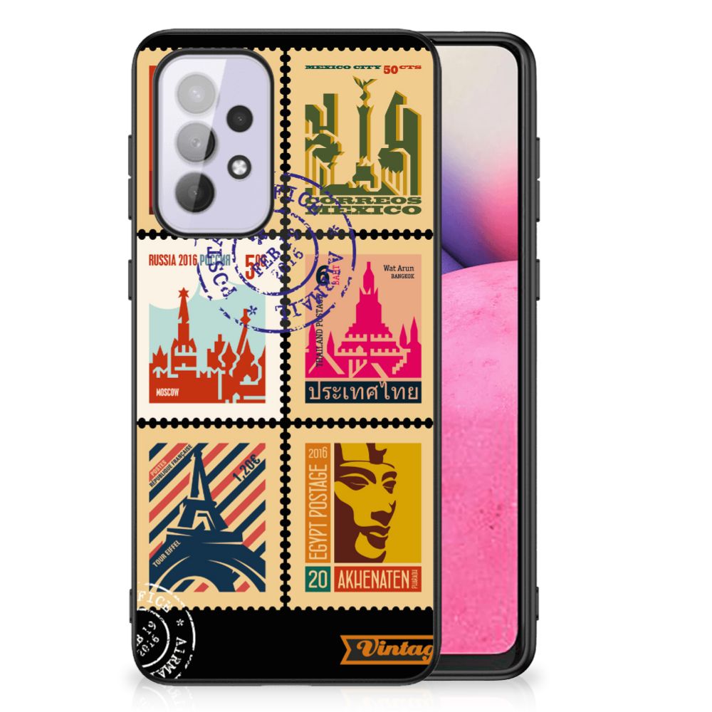 Samsung Galaxy A33 5G TPU Backcover Postzegels B2C Telecom