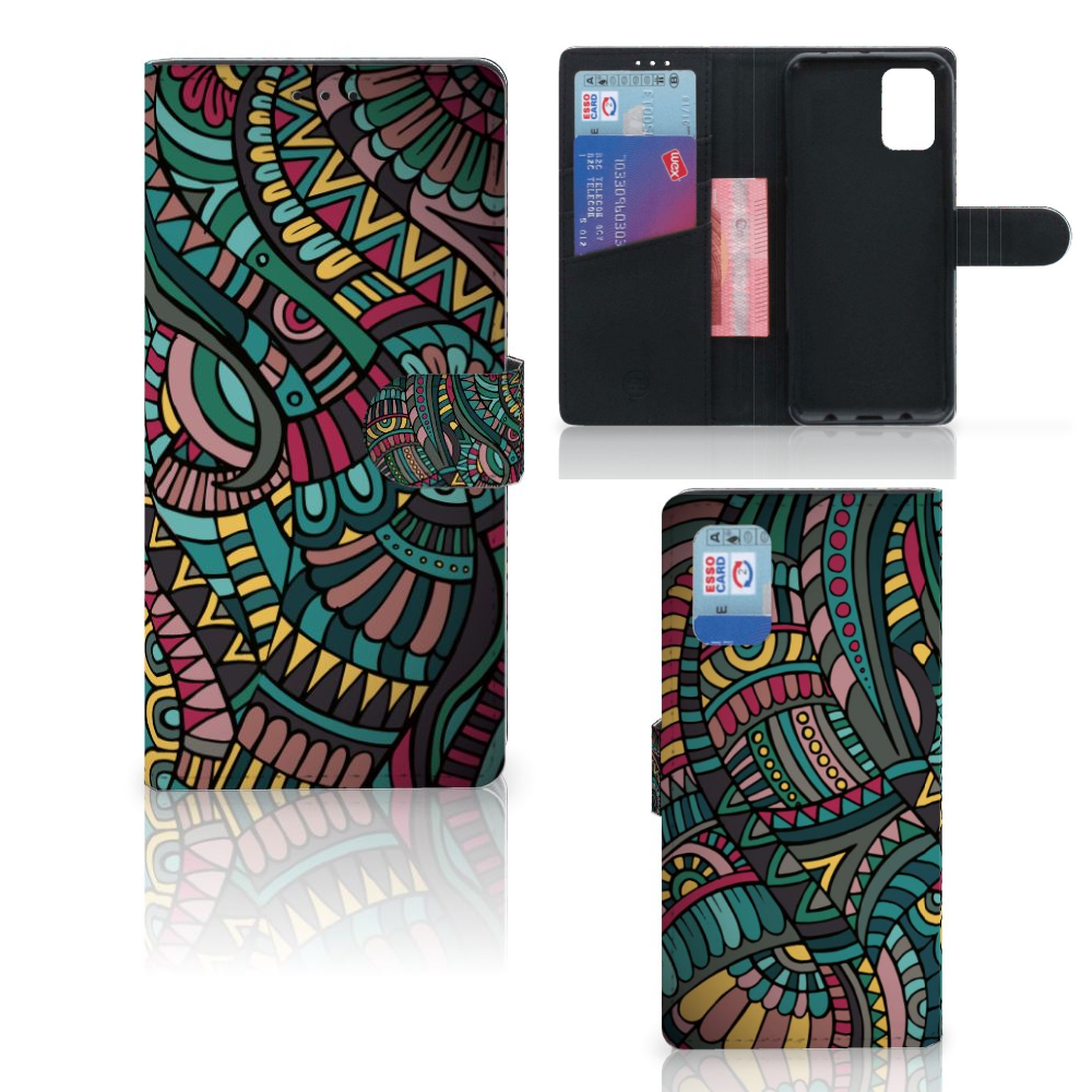 Samsung Galaxy A02s | M02s Telefoon Hoesje Aztec