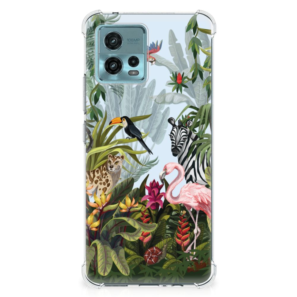 Case Anti-shock voor otorola Moto G72 Jungle