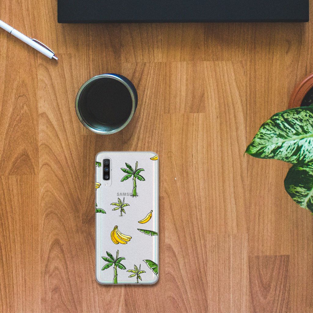 Samsung Galaxy A70 TPU Case Banana Tree