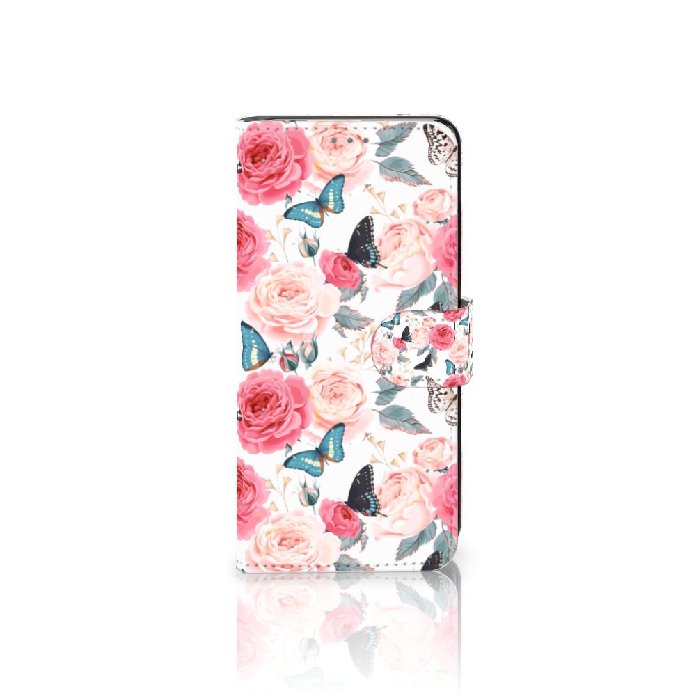 Motorola Edge 30 Neo Hoesje Butterfly Roses