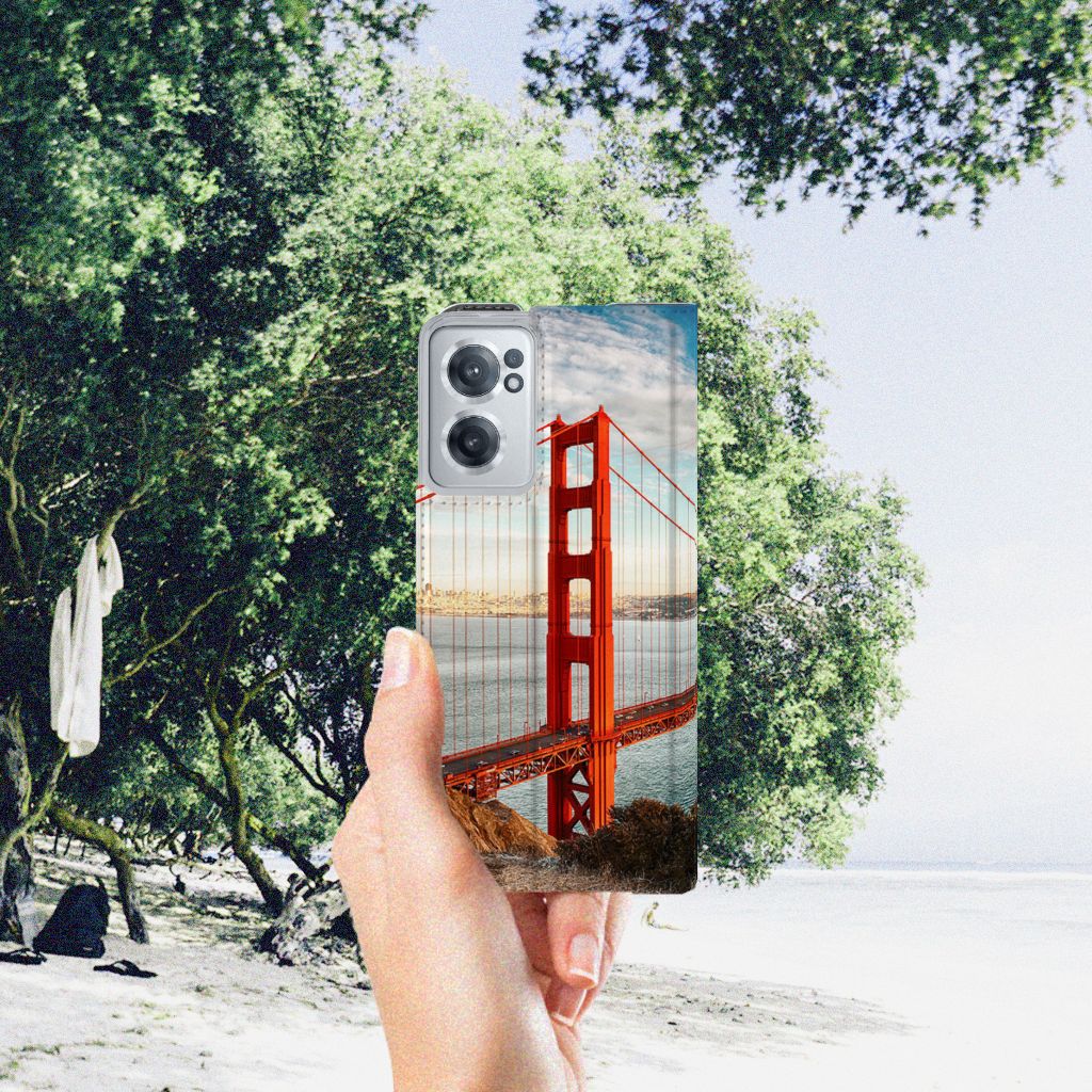 OnePlus Nord CE 2 5G Book Cover Golden Gate Bridge - B2C Telecom