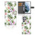 Samsung Galaxy S22 Ultra Telefoonhoesje met Pasjes Flamingo Palms