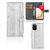 Samsung Galaxy A03s Book Style Case White Wood