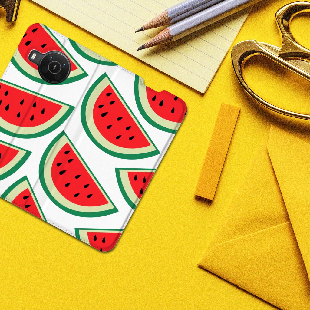 Nokia X20 | X10 Flip Style Cover Watermelons - B2C Telecom