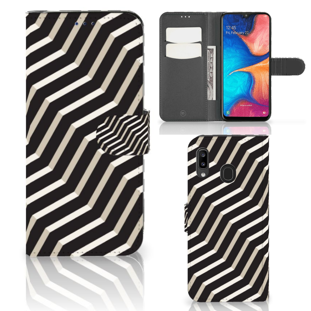 Samsung Galaxy A30 Book Case Illusion